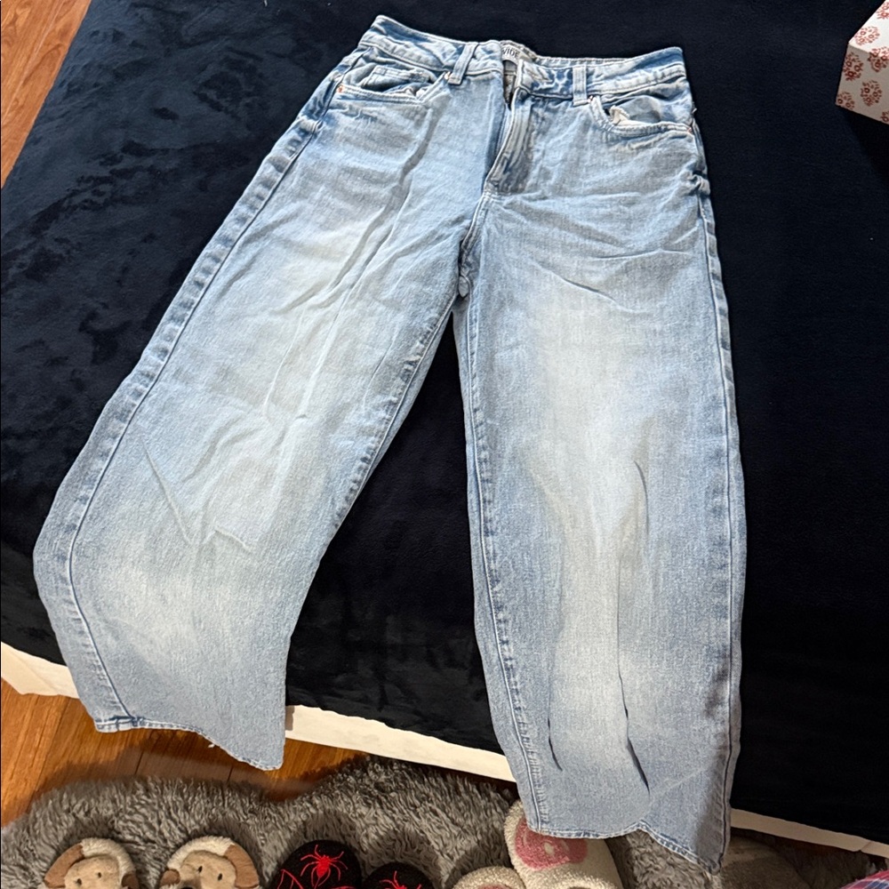 Refuge Light Wash Flare Jeans